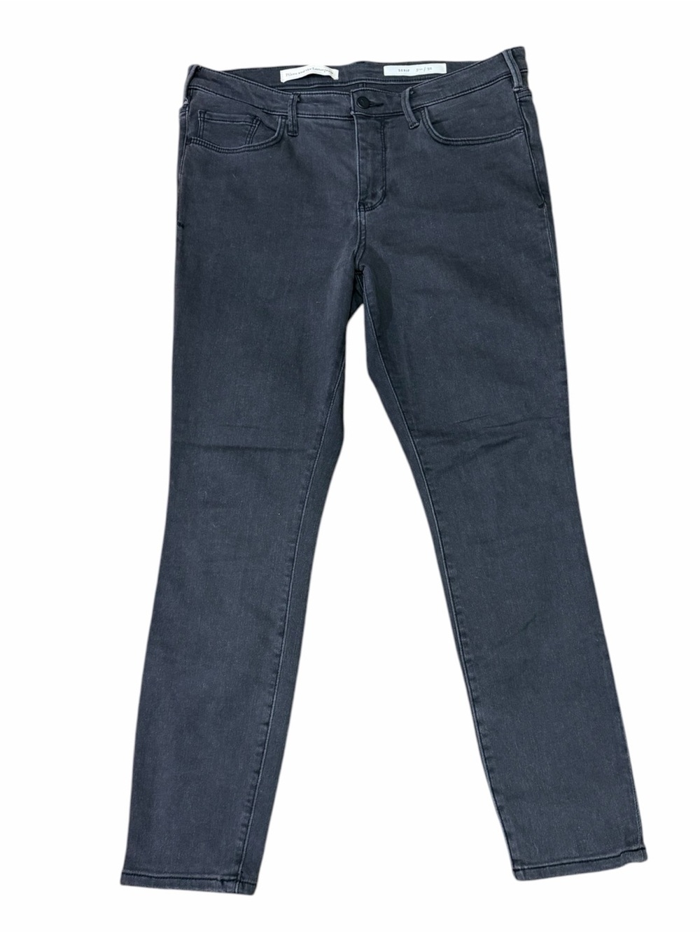Anthropologie Pilcro and the Letterpress Faded Grey Skinny Jeans Sz 32